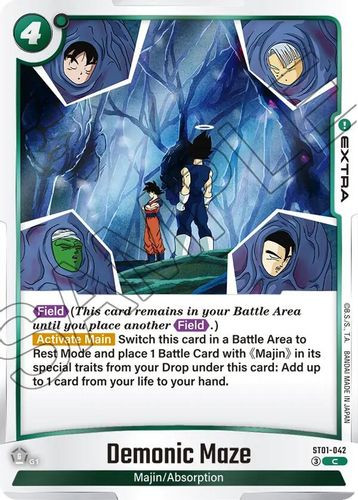 [ST01-042](C) Demonic Maze {Foil}