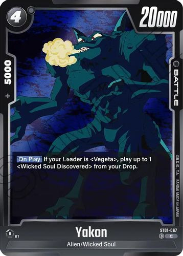 [ST01-067](C) Yakon {Foil}