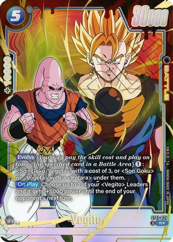 [ST01-025](R) Vegito {1 Star Alt Art} {Foil}