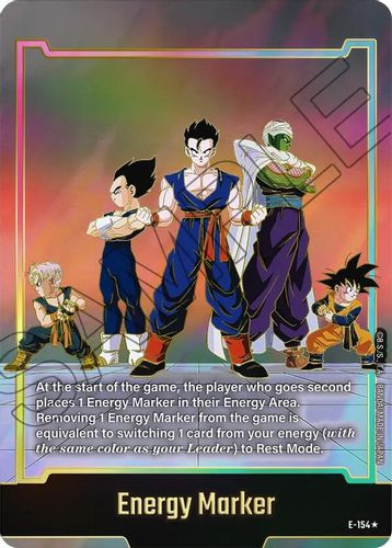 [E-154] Energy Marker {ST01-Story Booster 01} {1 Star Alt Art} {Foil}