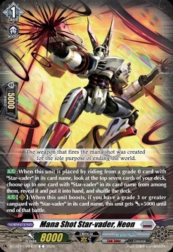 [DZ-BT15/084EN](C) Mana Shot Star-vader, Neon