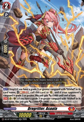 [DZ-BT15/020EN](RR) Dragritter, Asaala