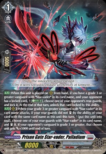 [DZ-BT15/029EN](RR) Prison Gate Star-vader, Palladium