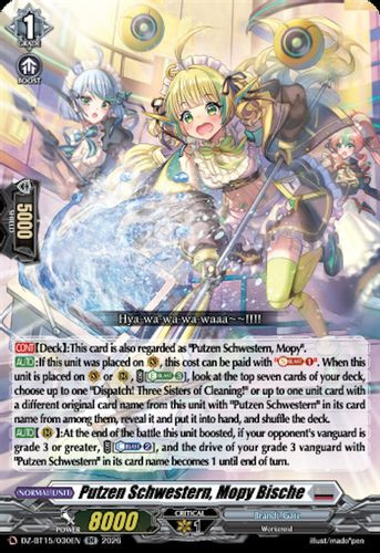 [DZ-BT15/030EN](RR) Putzen Schwestern, Mopy Bische
