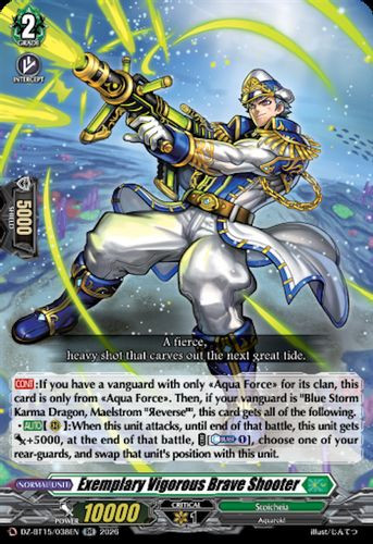 [DZ-BT15/038EN](RR) Exemplary Vigorous Brave Shooter