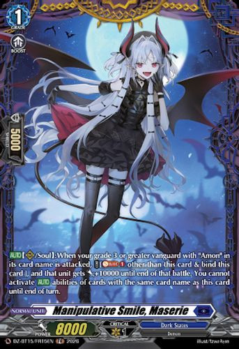[DZ-BT15/FR15EN](FR) Manipulative Smile, Maserie (FR)