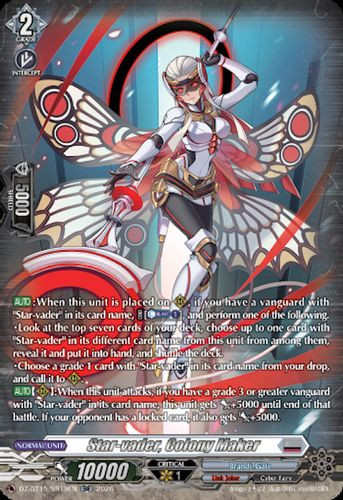 [DZ-BT15/SR19EN](SR) Star-vader, Colony Maker (SR)