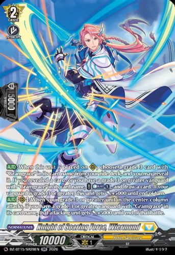[DZ-BT15/SR28EN](SR) Knight of Soaring Force, Wiermund (SR)
