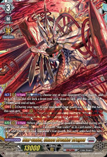 [DZ-BT15/FFR10EN](FFR) Star-vader, Chaos Breaker Dragon (FFR)
