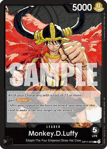 [OP17-079L](L) Monkey D. Luffy