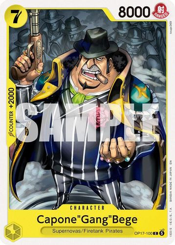 [OP17-100C](C) Capone Gang Bege