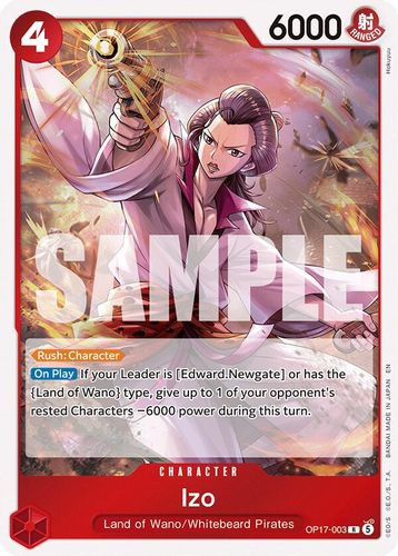 [OP17-003R](R) Izo (Foil)