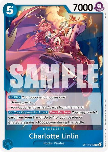 [OP17-049R](R) Charlotte Linlin (Foil)