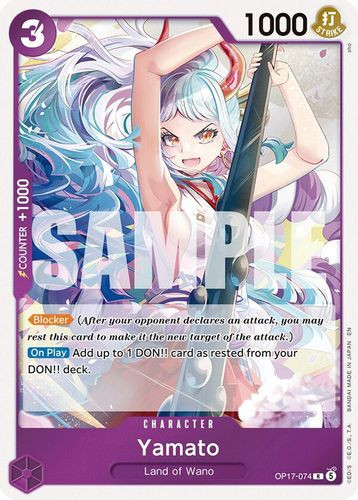 [OP17-074R](R) Yamato (Foil)
