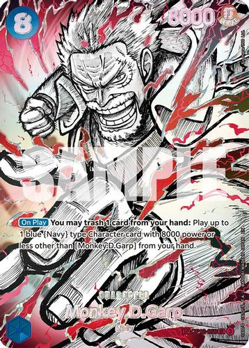 [OP12-056](SR) Monkey.D.Garp (OP-17 SPs) (Foil)
