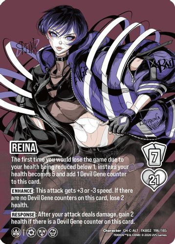 [TK802-196/185](CH-C-ALT) Reina (Alternate Art) (Foil)
