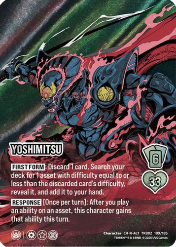 [TK802-199/185](CH-R-ALT) Yoshimitsu (Alternate Art) (Foil)