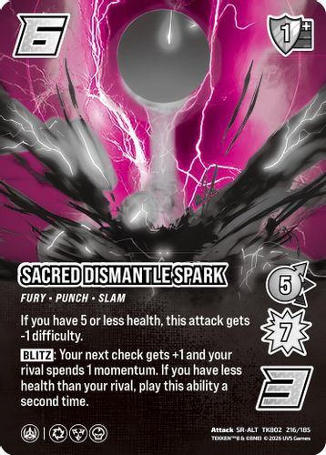 [TK802-216/185](SR-ALT) Sacred Dismantle Spark (Alternate Art) (Foil)