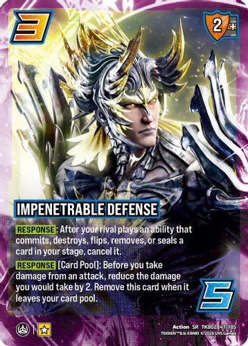 [TK802-047/185](SR) Impenetrable Defense (Foil)