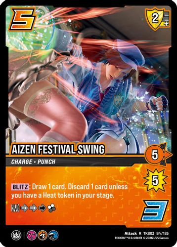 [TK802-084/185](R) Aizen Festival Swing (Foil)
