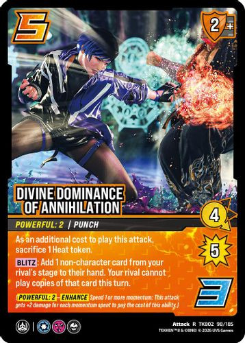 [TK802-098/185](R) Divine Dominance of Annihilation (Foil)
