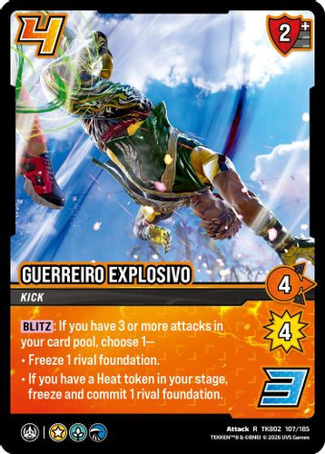 [TK802-107/185](R) Guerreiro Explosivo (Foil)