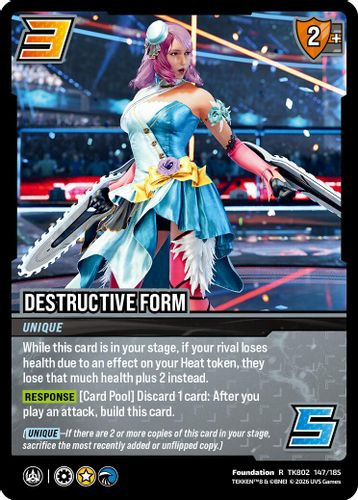 [TK802-147/185](R) Destructive Form (Foil)