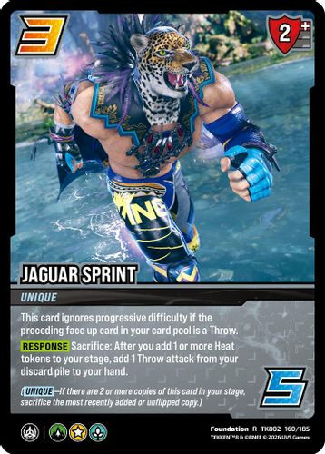 [TK802-160/185](R) Jaguar Sprint (Foil)