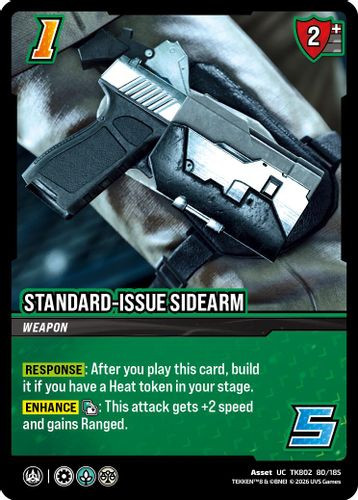 [TK802-080/185](UC) Standard-Issue Sidearm