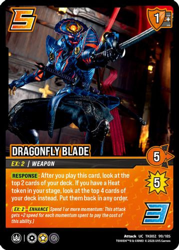 [TK802-099/185](UC) Dragonfly Blade
