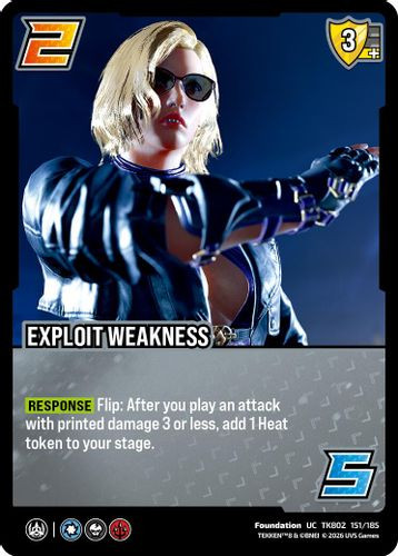 [TK802-151/185](UC) Exploit Weakness
