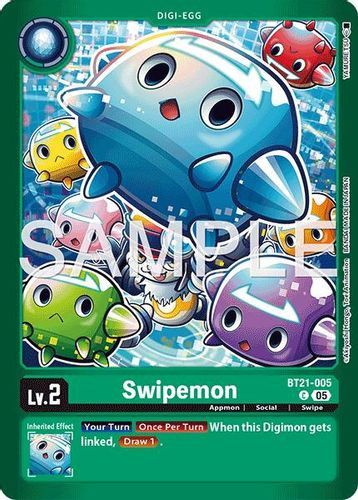 [BT21-005](C) Swipemon (Foil)