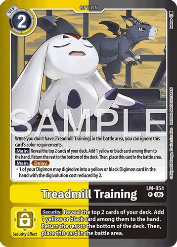 [LM-054](P) Treadmill Training (Foil)