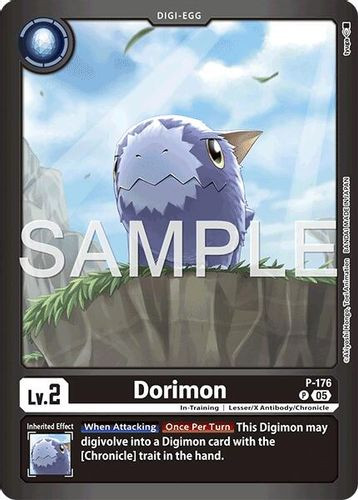 [P-176](P) Dorimon (Foil)