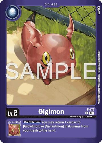 [P-177](P) Gigimon (Foil)