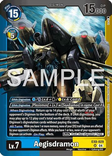[EX8-029](SR) Aegisdramon (Foil)