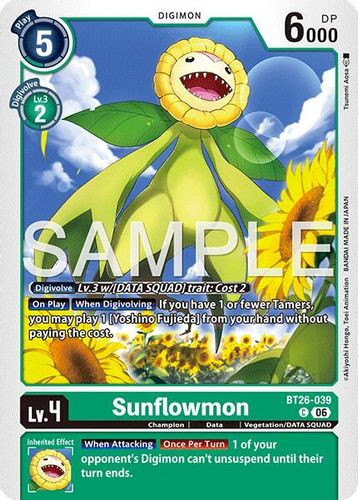 [BT26-039](C) Sunflowmon