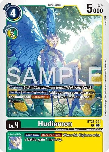 [BT26-041](U) Hudiemon