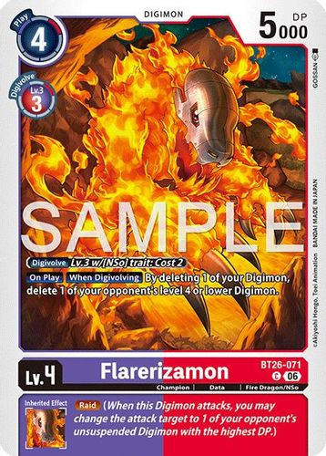 [BT26-071](C) Flarerizamon