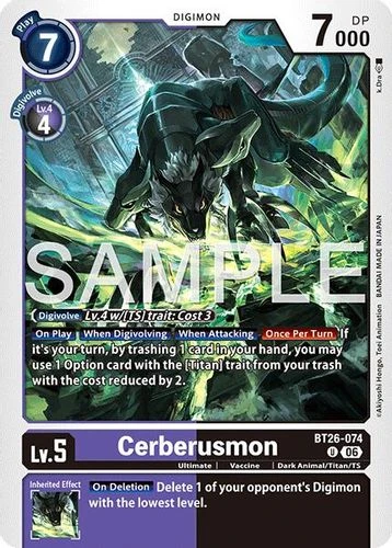 [BT26-074](U) Cerberusmon