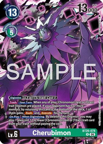 [BT26-078](R) Cherubimon (Foil)