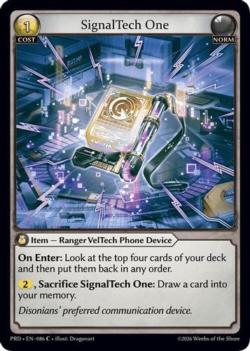 |GA10|<1st>[PRD-EN-086](C) SignalTech One