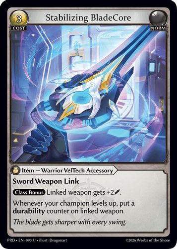 |GA10|<1st>[PRD-EN-090](U) Stabilizing BladeCore