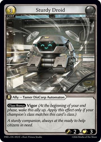 |GA10|<1st>[PRD-EN-092](C) Sturdy Droid