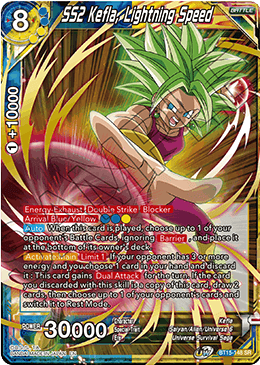BT15-148SR SS2 Kefla, Lightning Speed