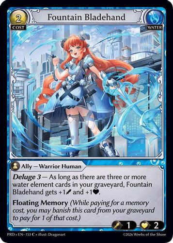 |GA10|<1st>[PRD-EN-153](C) Fountain Bladehand