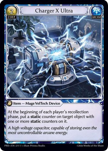 |GA10|<1st>[PRD-EN-211](U) Charger X Ultra