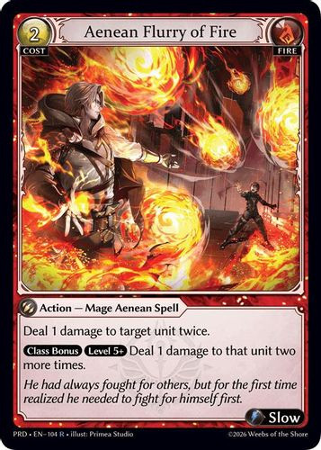 |GA10|<1st>[PRD-EN-104](R) Aenean Flurry of Fire