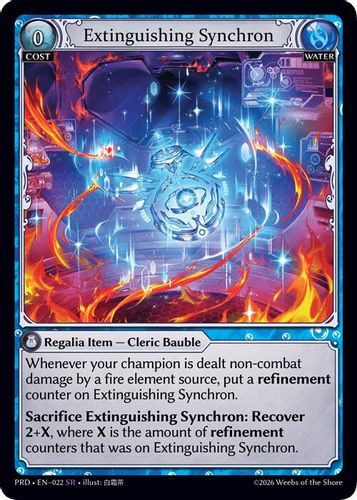 |GA10|<1st>[PRD-EN-022](SR) Extinguishing Synchron