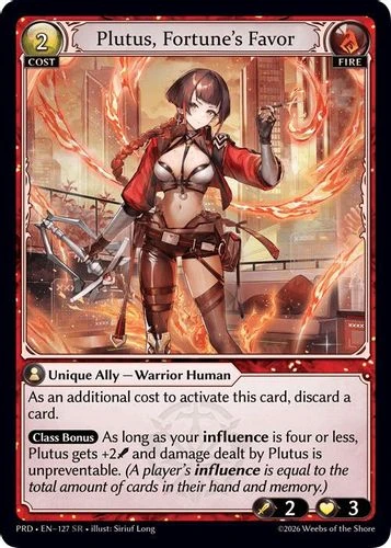 |GA10|<1st>[PRD-EN-127](SR) Plutus, Fortune's Favor